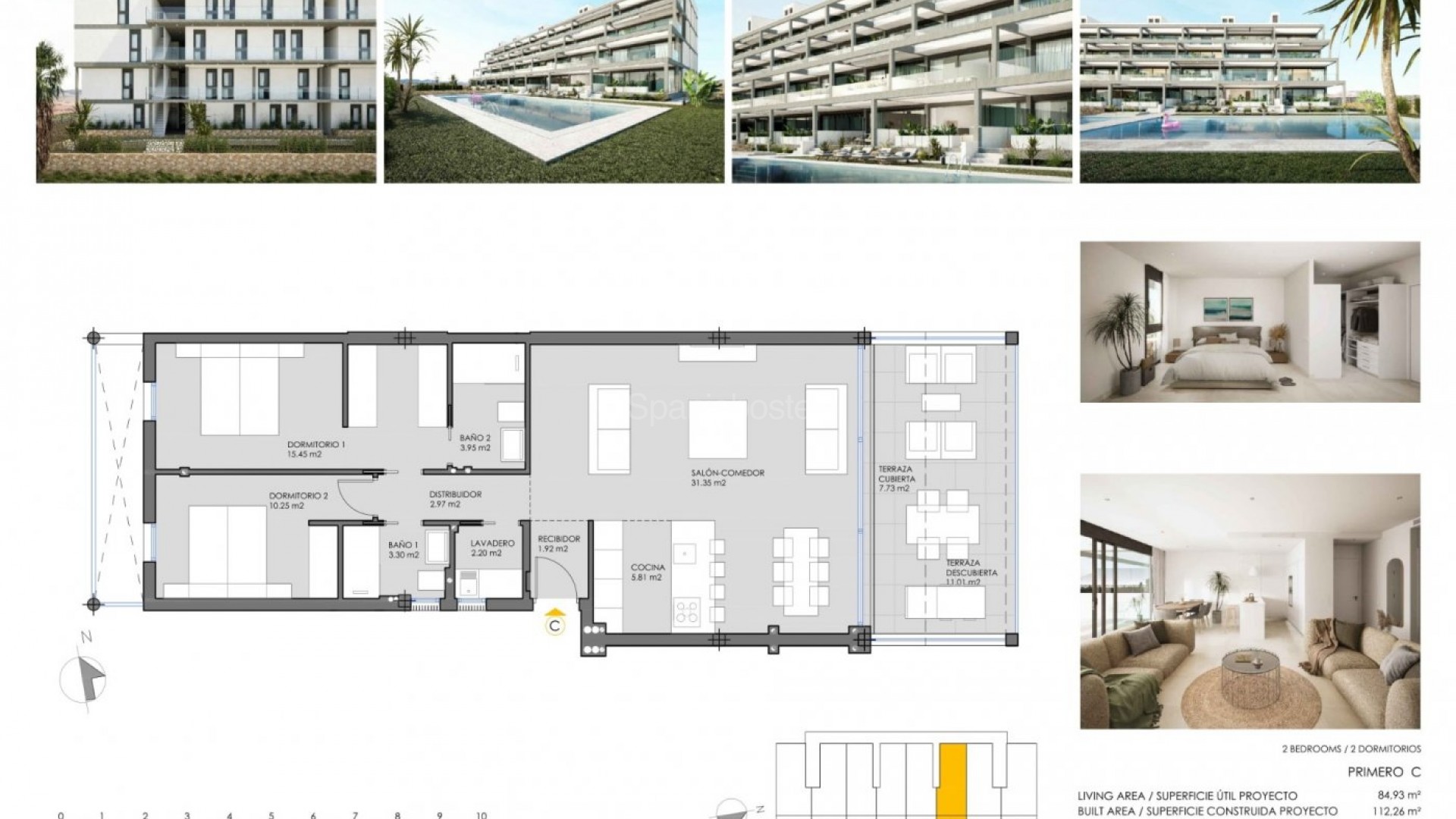 Nueva construcción  - Apartamento -
Cartagena - Mar De Cristal