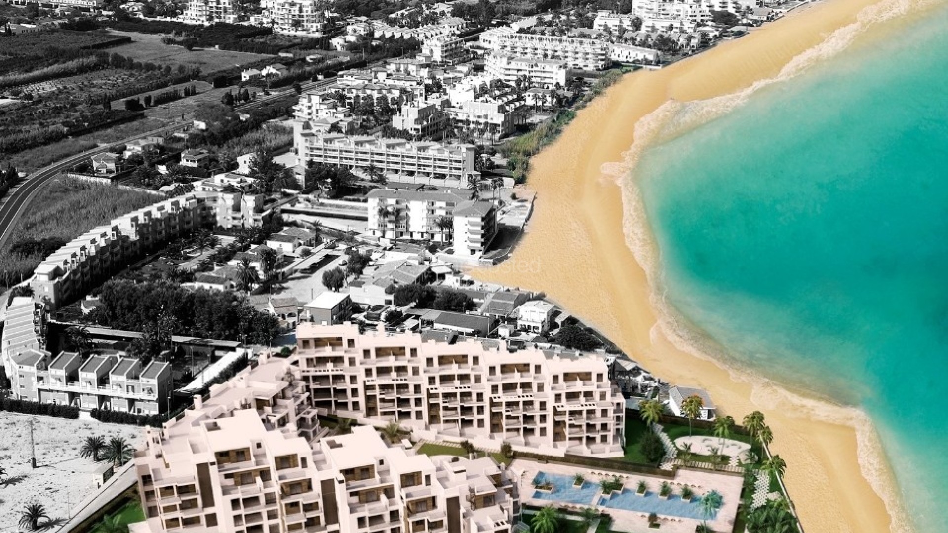 New Build - Apartment -
Denia