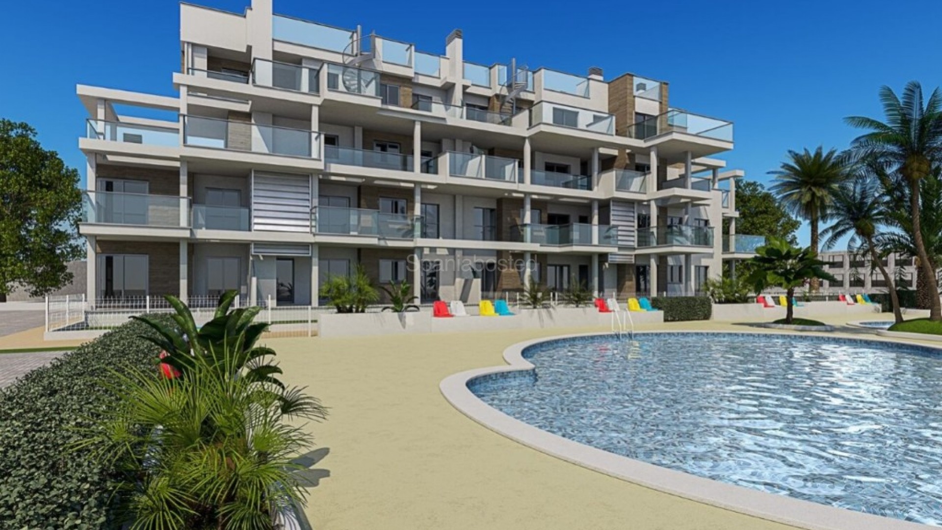 New Build - Apartment -
Denia