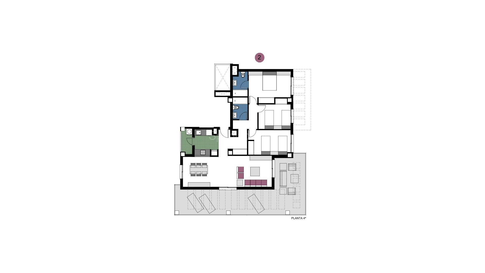 New Build - Apartment -
Mil Palmeras