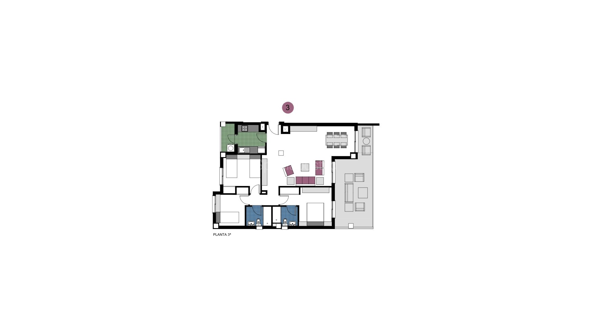 New Build - Apartment -
Mil Palmeras