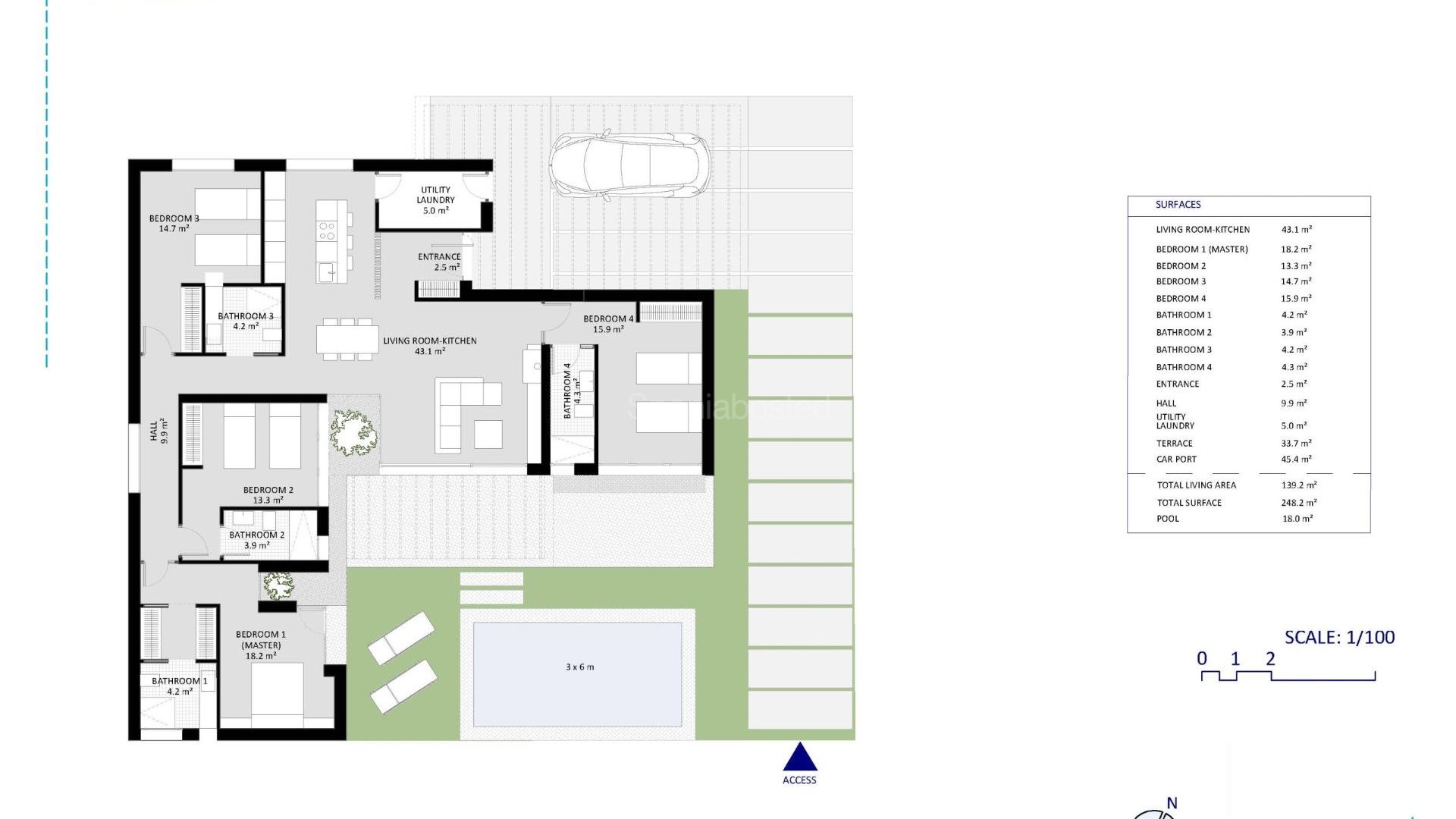 New Build - Villa -
Banos y Mendigo - Altaona Golf And Country Village