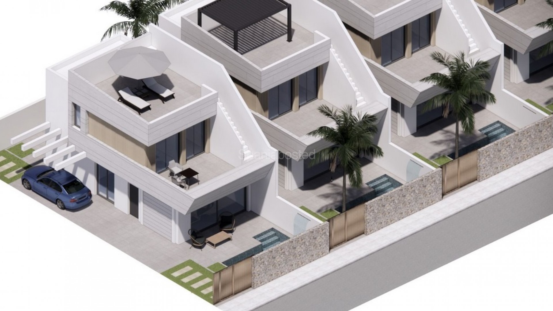 New Build - Villa -
Santiago de Ribeira - Santiago de la ribera