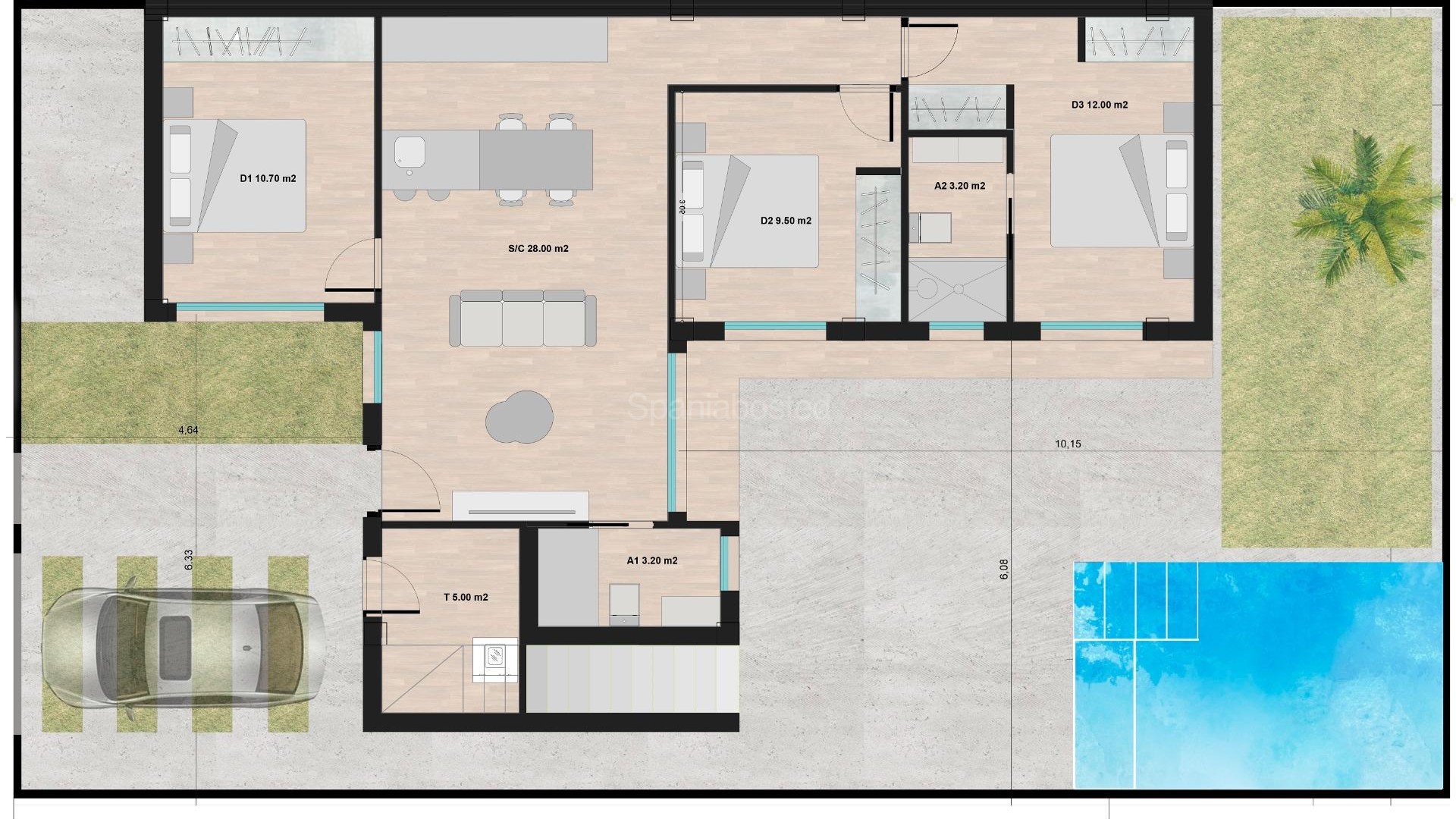 New Build - Villa -
Torre Pacheco - Roldán