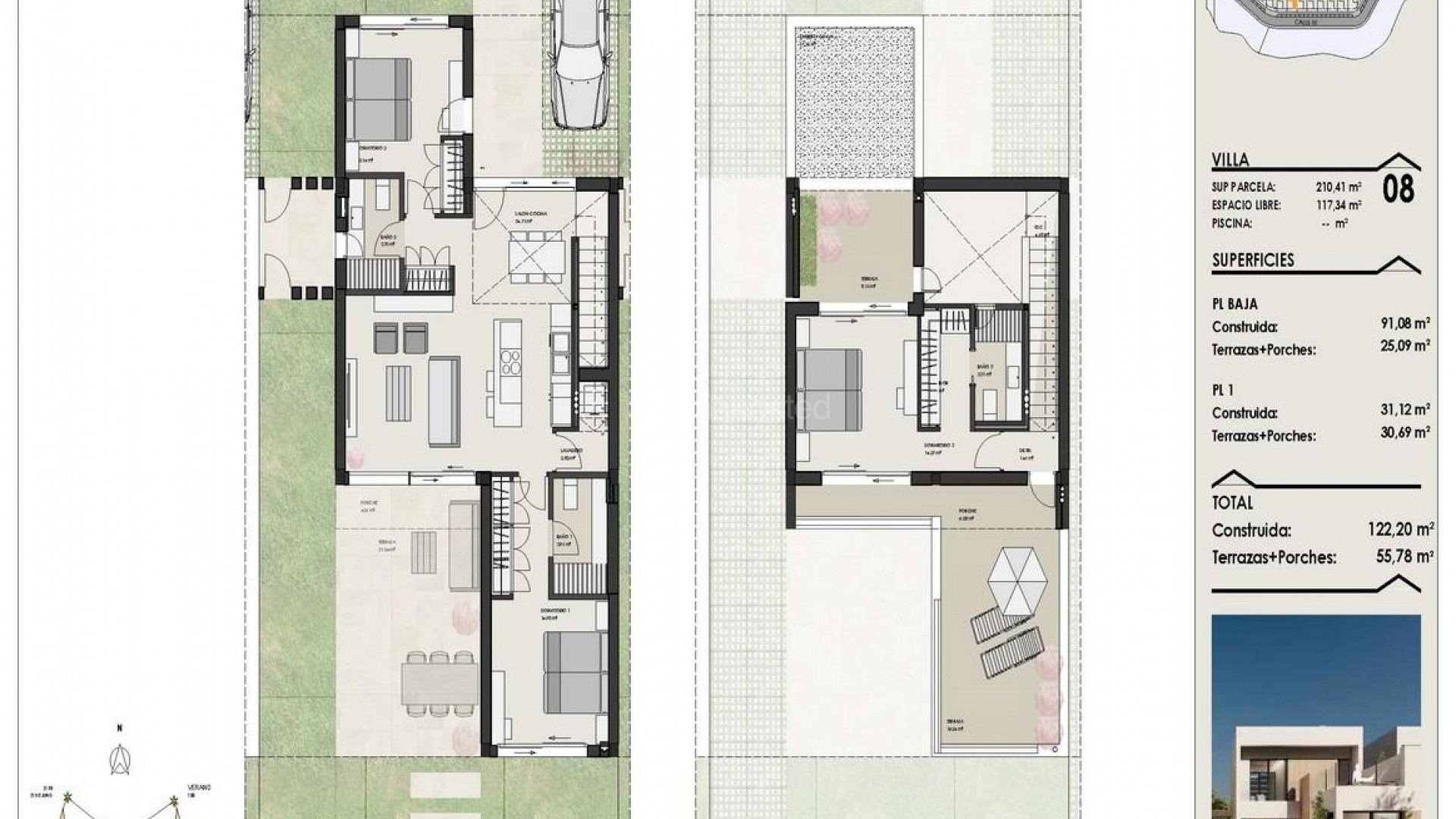 New Build - Villa -
Torre Pacheco - Santa Rosalía