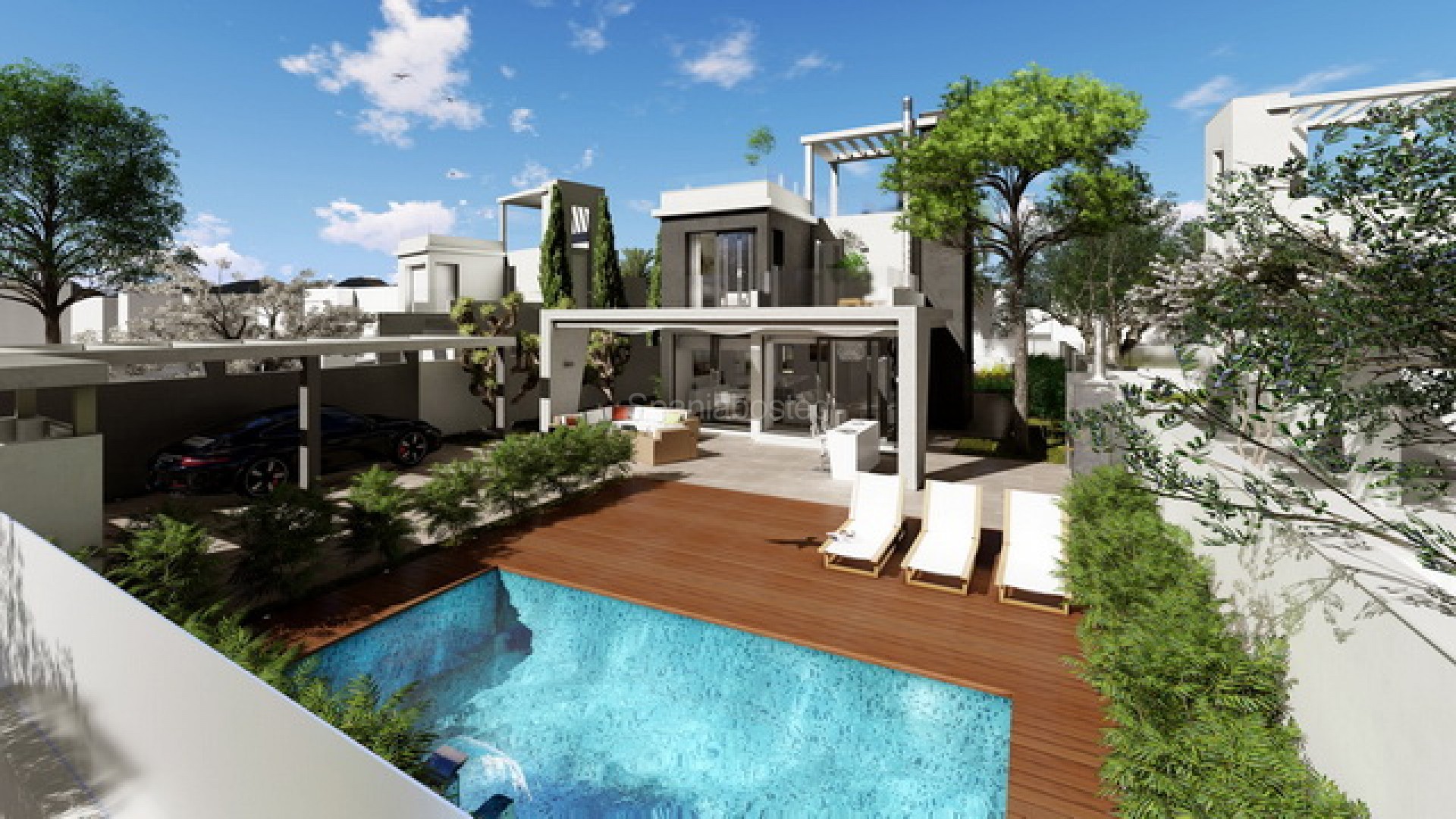 Nueva construcción  - Villa -
Alicante