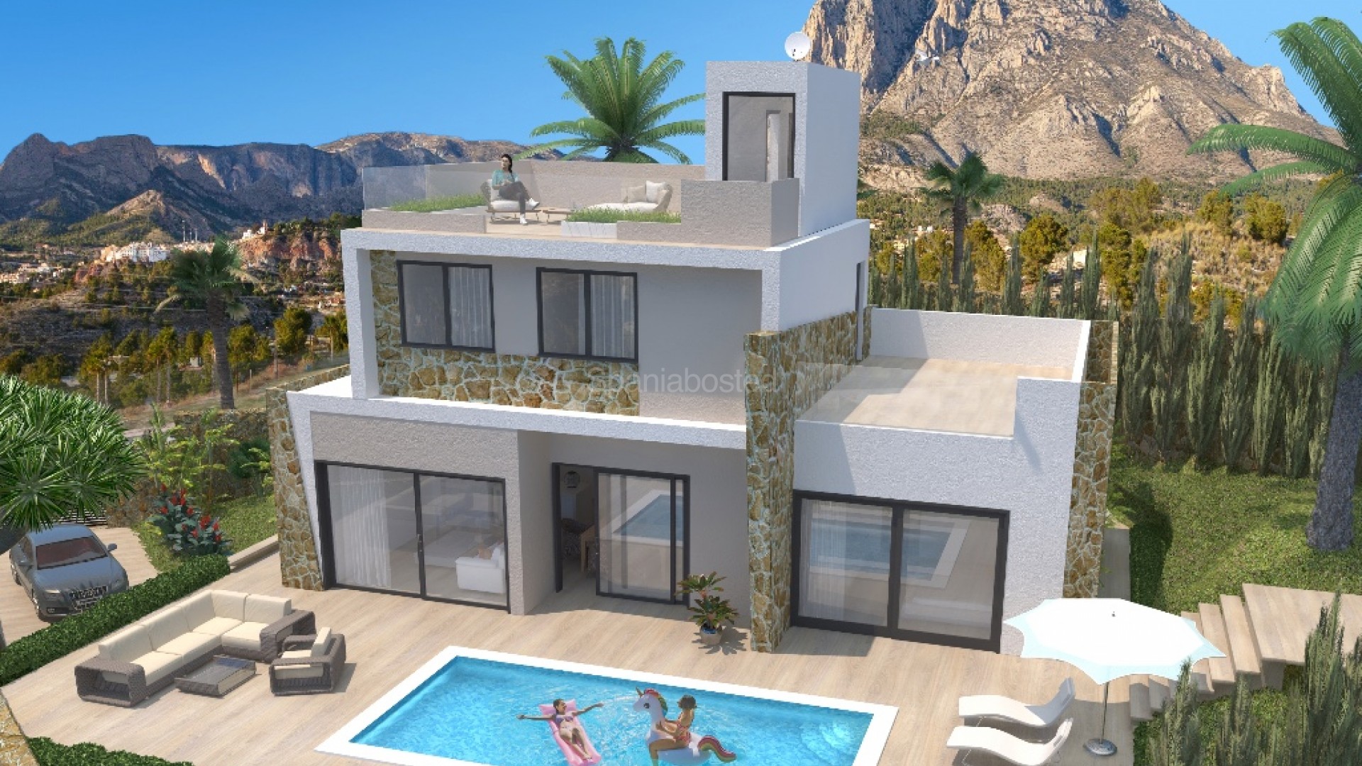 Nueva construcción  - Villa -
Benidorm
