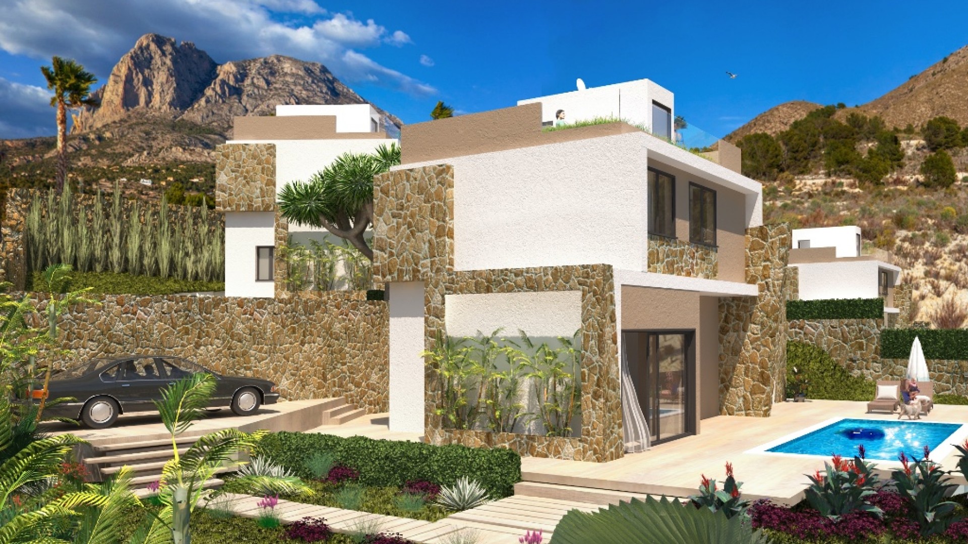 Nueva construcción  - Villa -
Benidorm