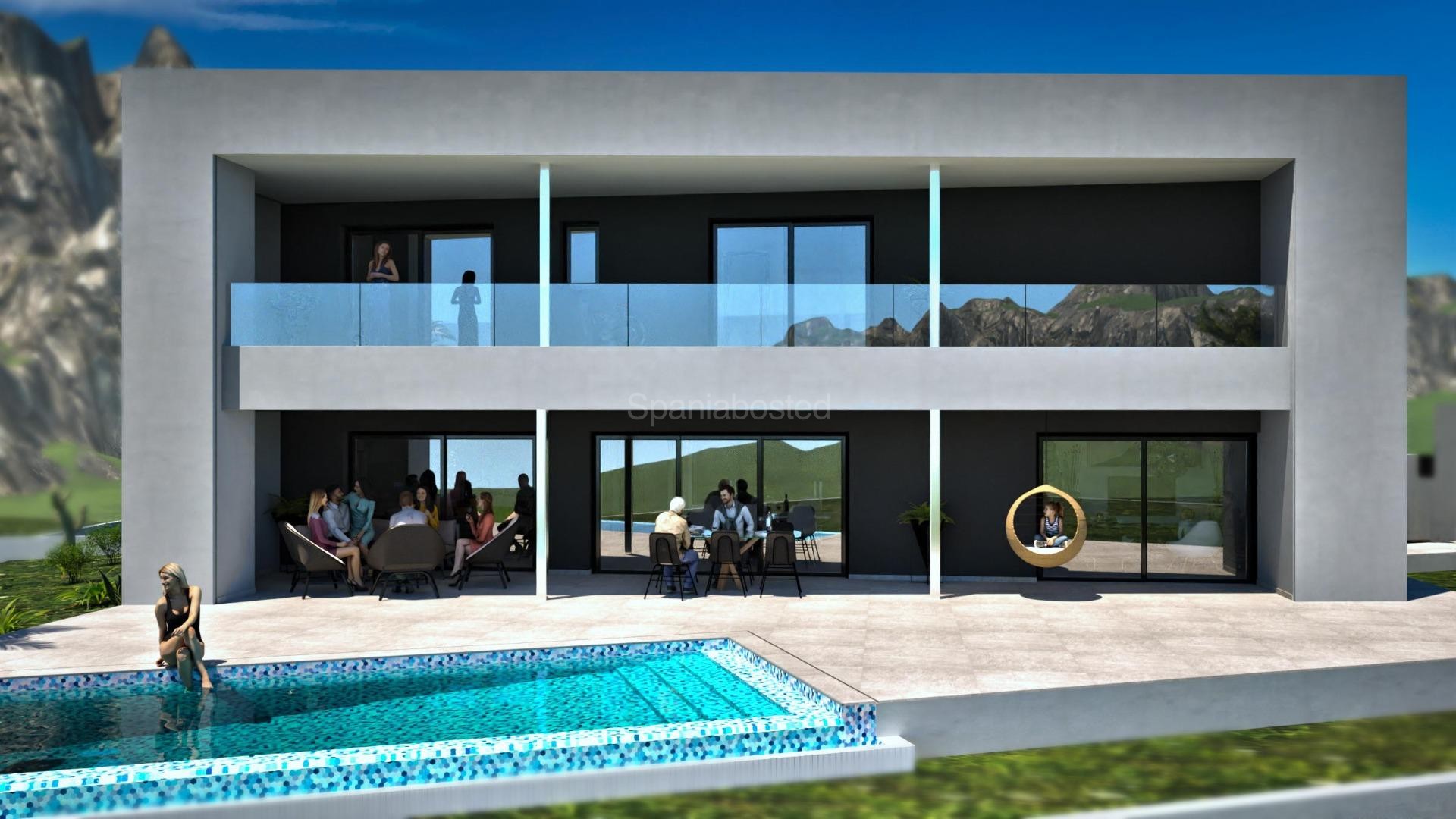 Nueva construcción  - Villa -
La Nucía - Panorama