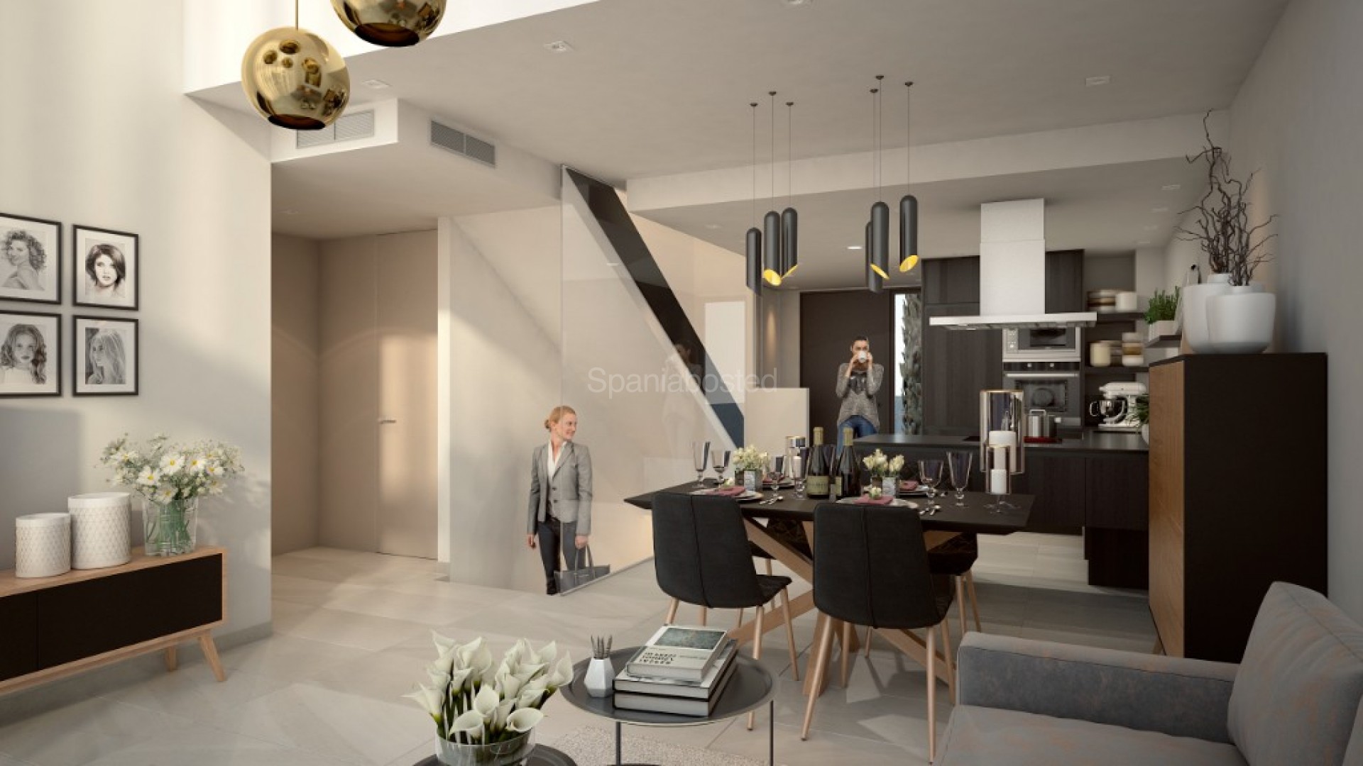 Nybygg - Rekkehus -
Algorfa - La Finca