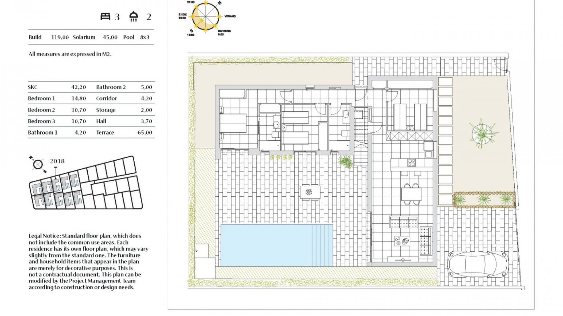 Nybygg - Villa -
Algorfa - La Finca