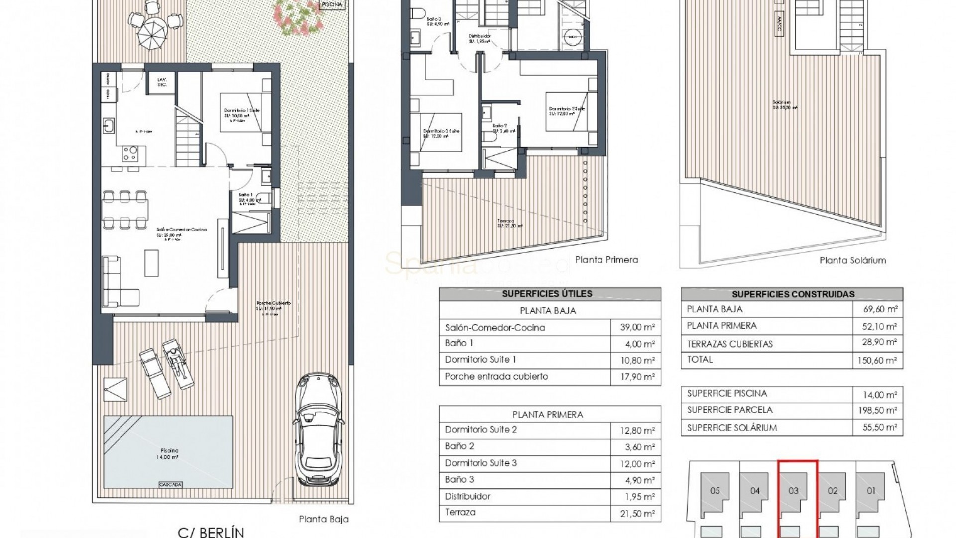 Nybygg - Villa -
Alicante - Guardamar del Segura