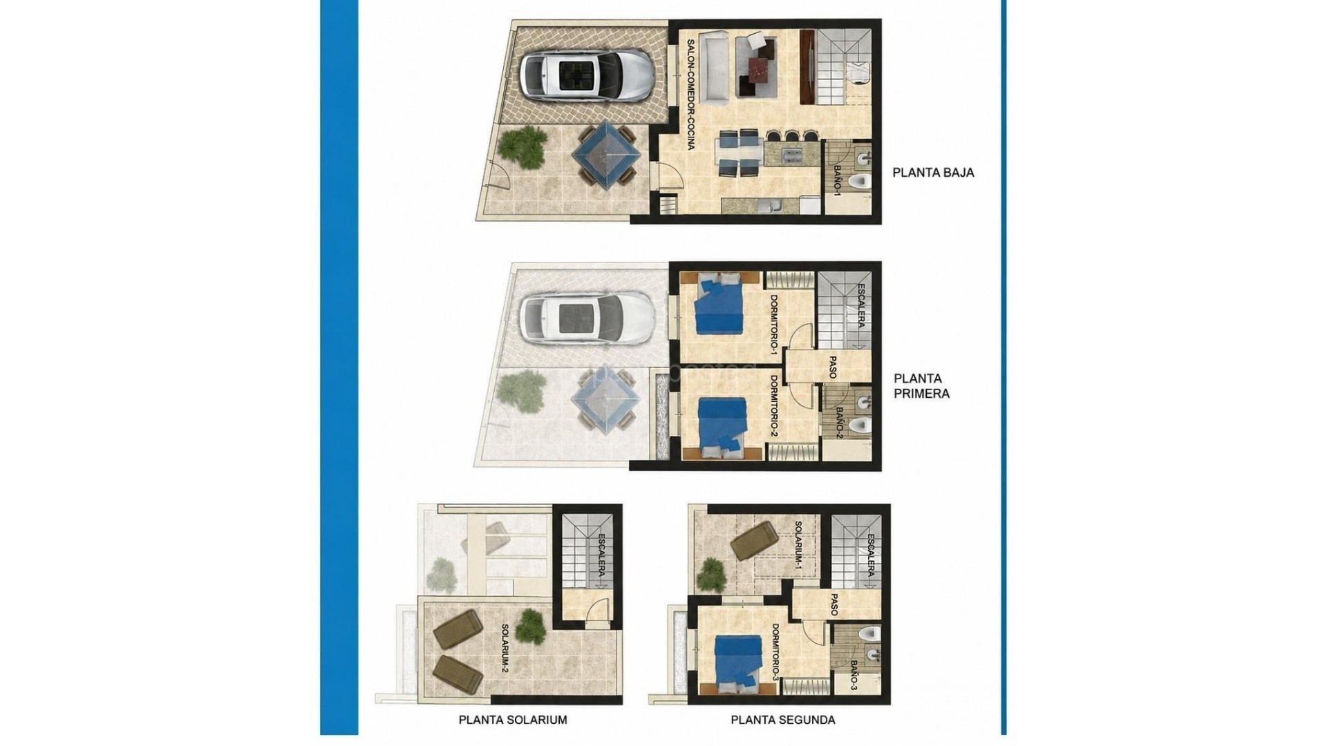 Resale - Townhouse -
Orihuela Costa - Las Filipinas