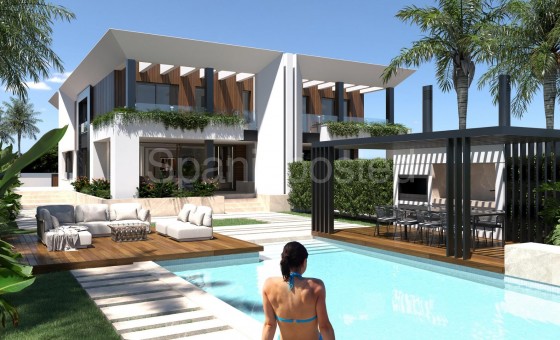 Villa - Nueva construcción  - Torrevieja - Los Balcones
